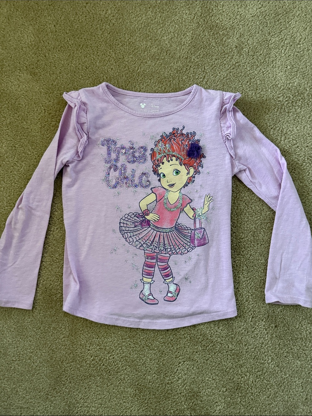 Fancy Nancy  Lilac 'Très Chic' Long-Sleeve Graphic Tee